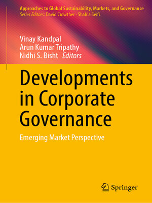 cover image of Developments in Corporate Governance